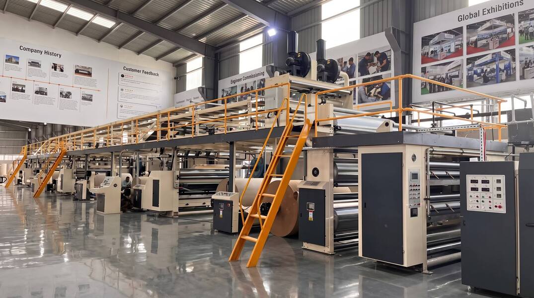 qualité machine d'impression ondulée de boîte Usine