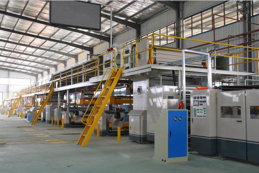 Hebei Jinguang Packing Machine CO.,LTD ligne de production en usine