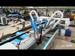 Machine à coller les cartons en carton ondulé pour le pliage automatique