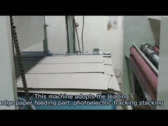 KSPack a ridé la découpeuse mince de lame et la machine 1800mm-2600mm ultra-rapide blanche de carton de marqueur