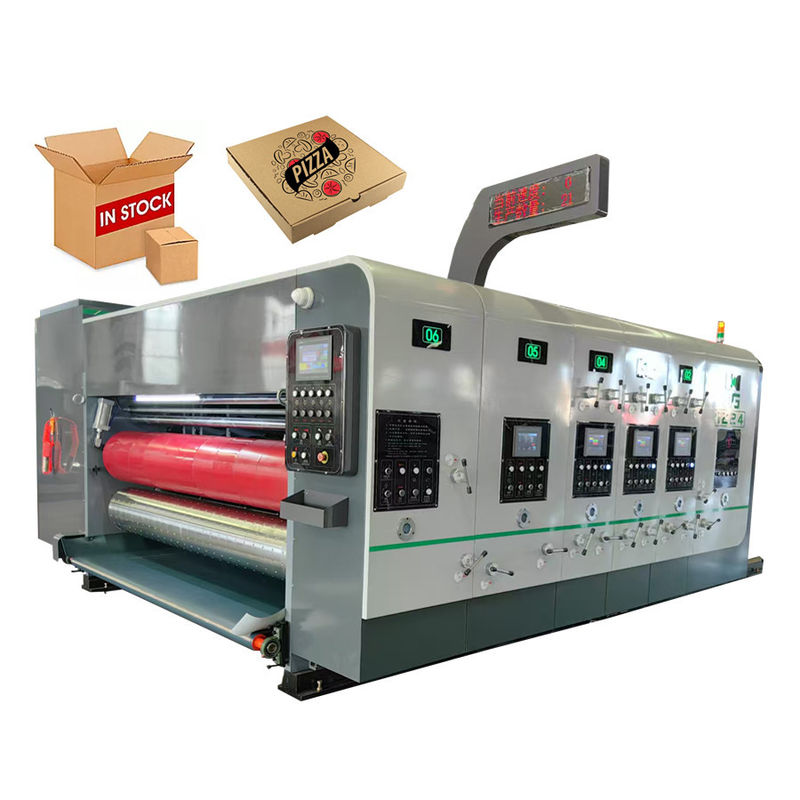 Max Cardboard Size 2800x1600mm Corrugated Carton Box Making Machine Featuring Plate Size 1200x2400mm Ideal for Large Scale Production Lines