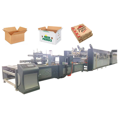 Boîte d'emballage boîte de carton ondulée automatique fabricant d'imprimante machine à découper