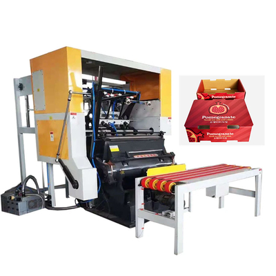 Machine automatique de découpe sous pression pour boîtes à pizza ondulées 1100*800
