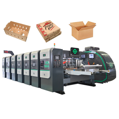 Imprimante de fond automatique de bord en plomb de carton ondulé machine d'impression et imprimante de carton